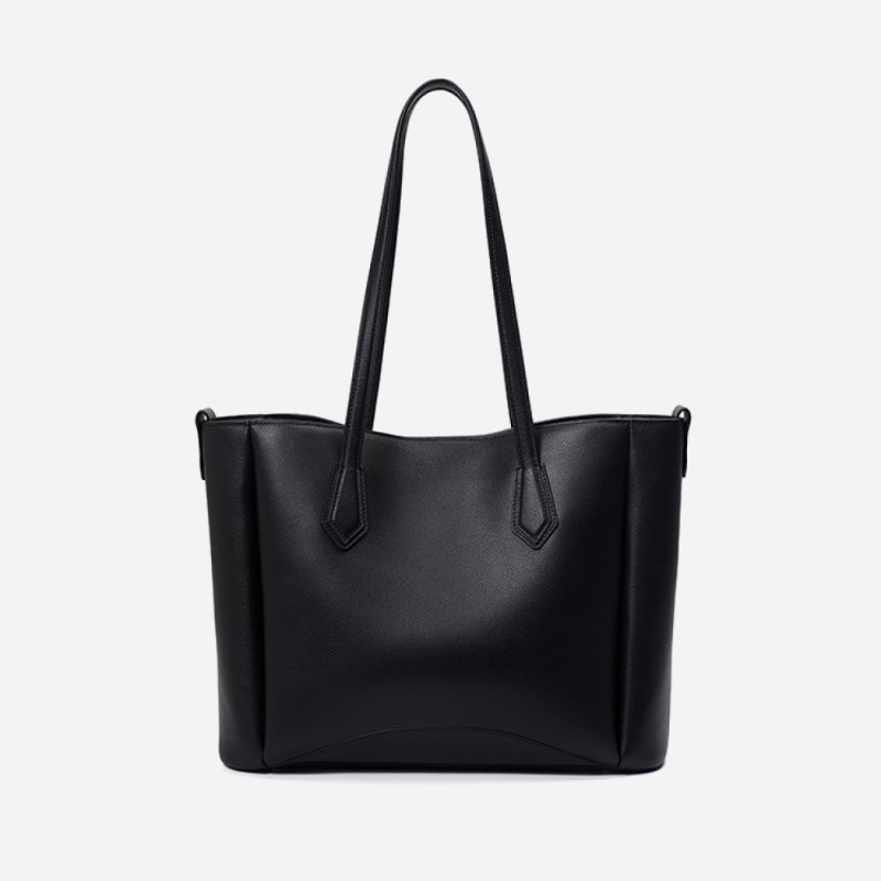 Leather tote bag women's luxury high sense shoulder bag